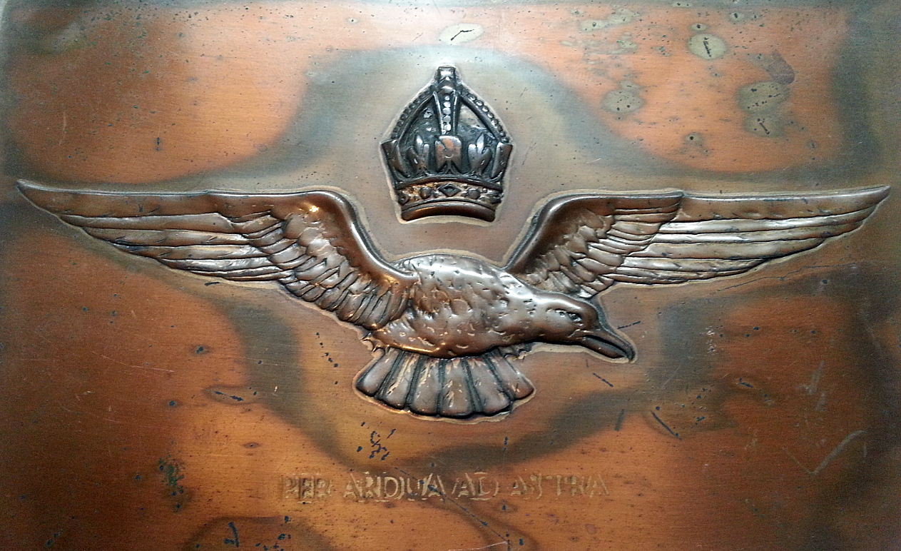 air ministry brass plate